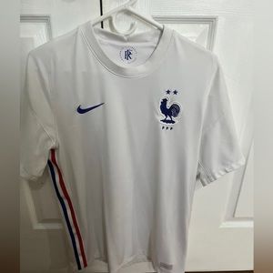 NWT Nike Men’s France Official Away Jersey Kit White Euro 2020, Size Medium